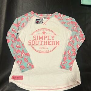 Simply Southern - Raglogo Turtle (M)